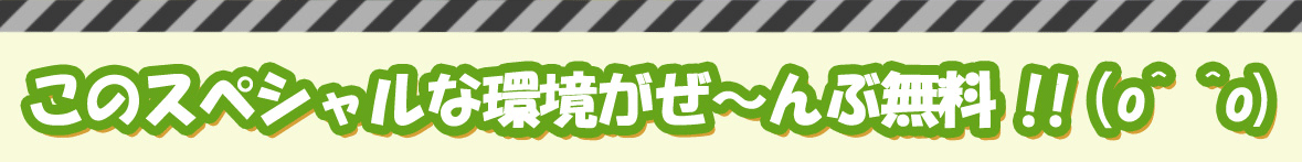 このスペシャルな環境が全部無料